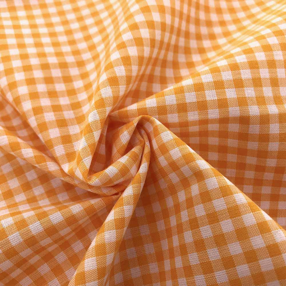 9010 Polycotton Gingham Fabric